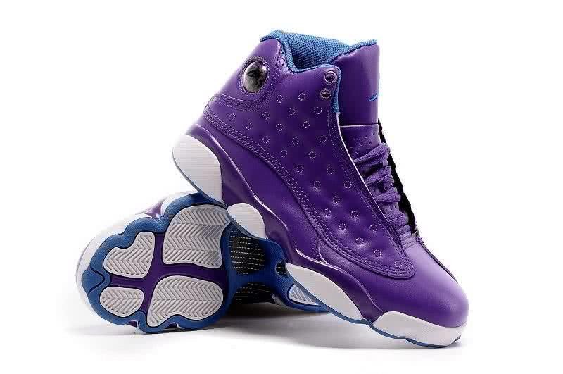 Air Jordan 13 Purple And White Women 7