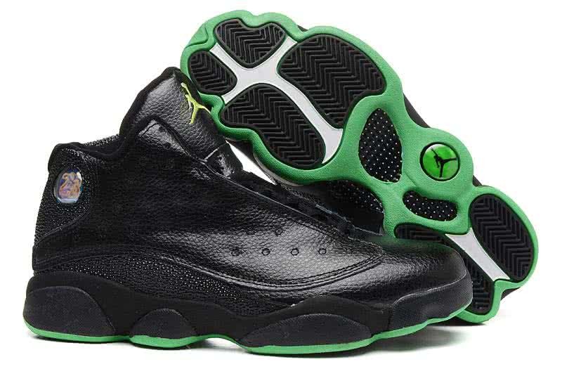 Air Jordan 13 Black And Green Men 1