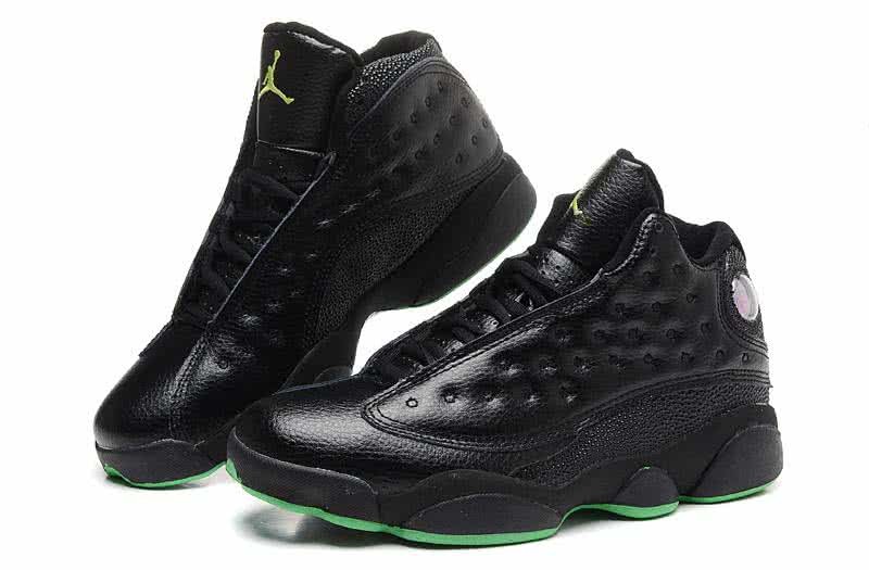 Air Jordan 13 Black And Green Men 3