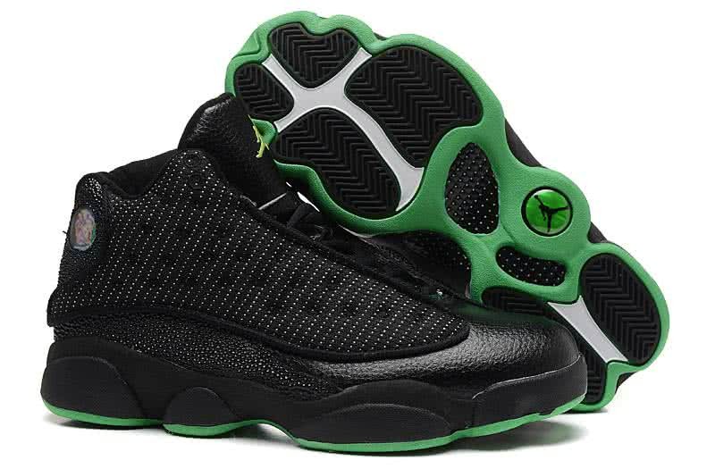 Air Jordan 13 Black And Green Men 5
