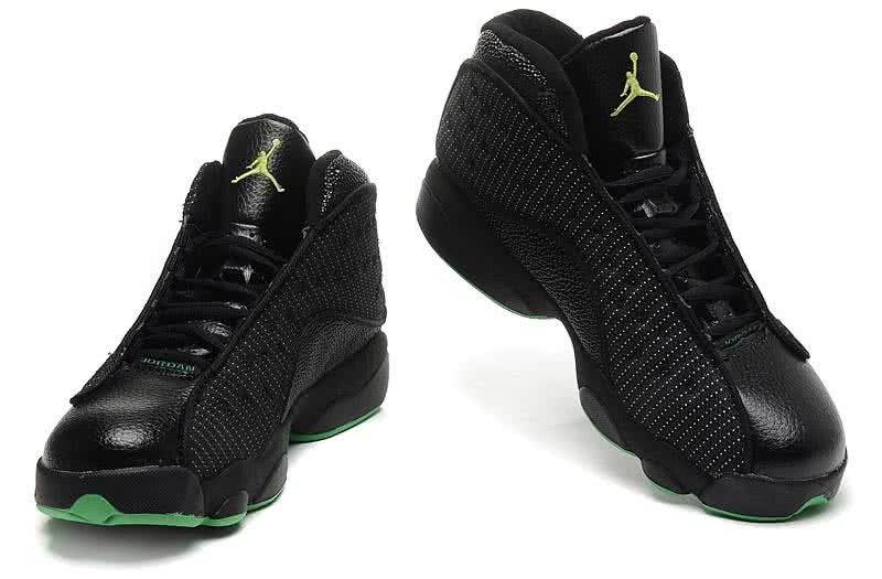 Air Jordan 13 Black And Green Men 7