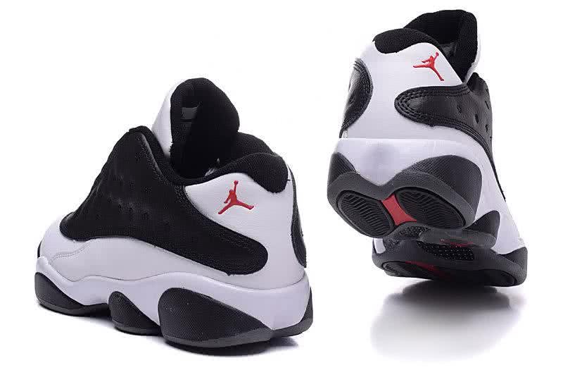 Air Jordan 13 Low White And Black Men 5
