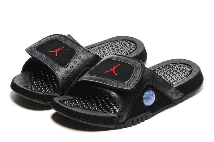 Air Jordan 13 Slippers All Black Men 1