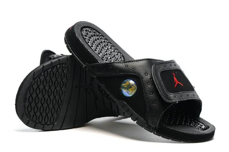 Air Jordan 13 Slippers All Black Men 6