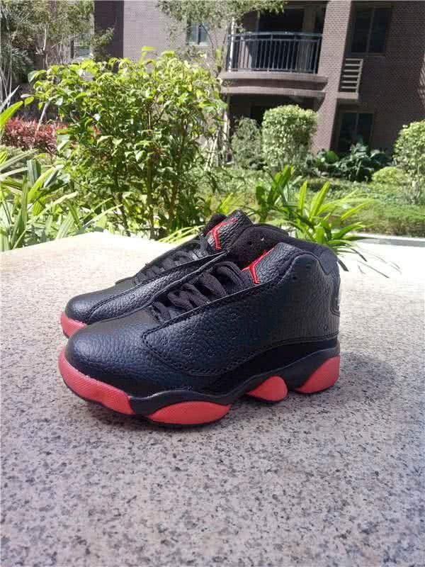 Air Jordan 13 Kids Black And Red 1
