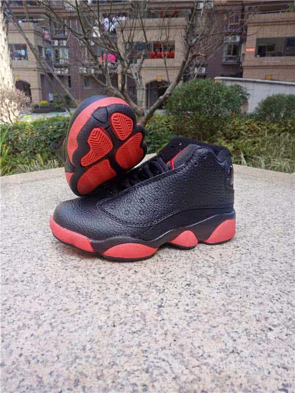 Air Jordan 13 Kids Black And Red 2