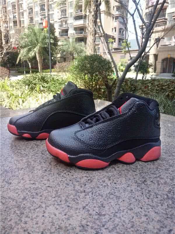Air Jordan 13 Kids Black And Red 6