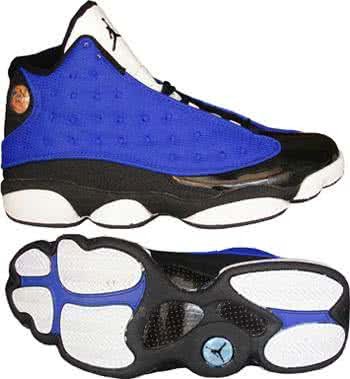 Air Jordan 13 Blue White Black Men 1