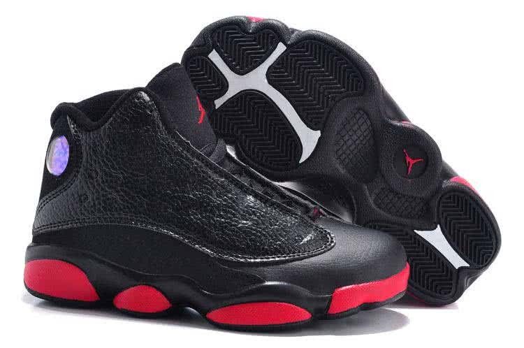 Air Jordan 13 Kids Black Red 1