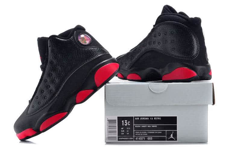 Air Jordan 13 Kids Black Red 5