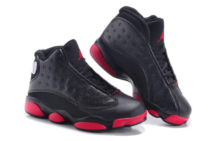 Air Jordan 13 Kids Black Red 6