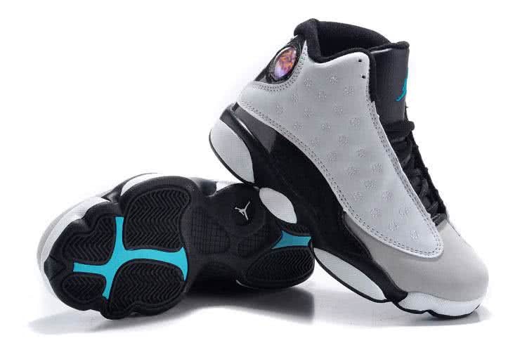 Air Jordan 13 Kids White Black And Creamy 6