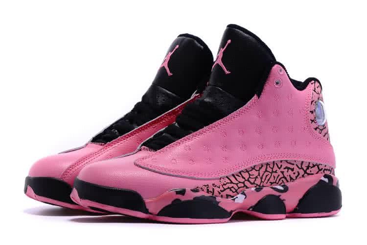 Air Jordan 13 Pink And Black Women 5