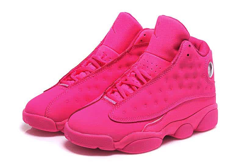 Air Jordan 13 All Pink Women 2