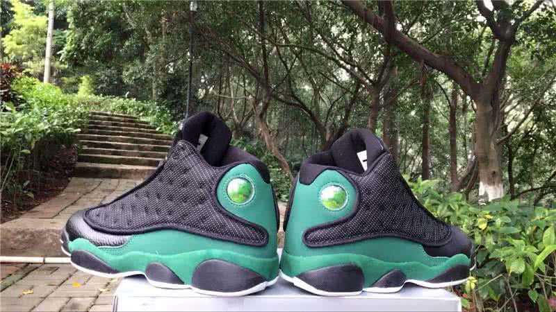 Air Jordan 13 Black And Green Men 5