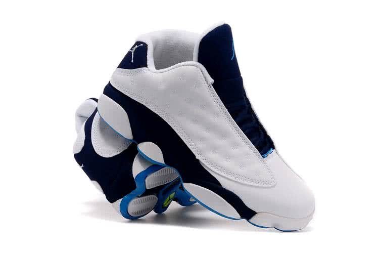 Air Jordan 13 Low 30th Anniversary White And Blue Women 2