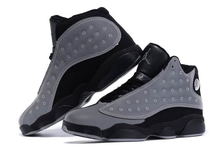 Air Jordan 13 Grey And Black Men 6
