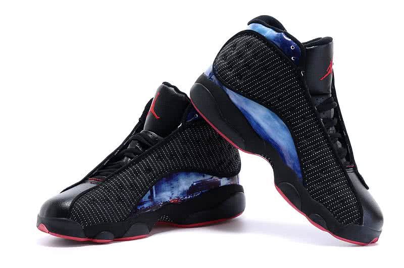 Air Jordan 13 Black Blue And Red Men 11