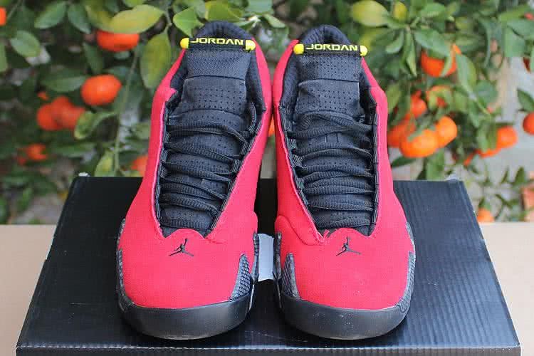 Air Jordan 14 Red And Black Women 3
