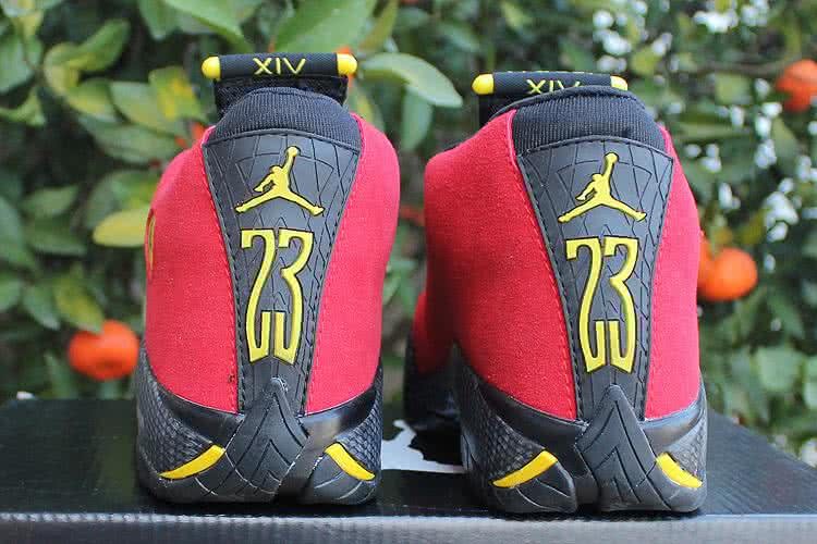 Air Jordan 14 Red And Black Women 7