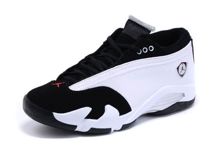 Air Jordan 14 White And Black Men 3