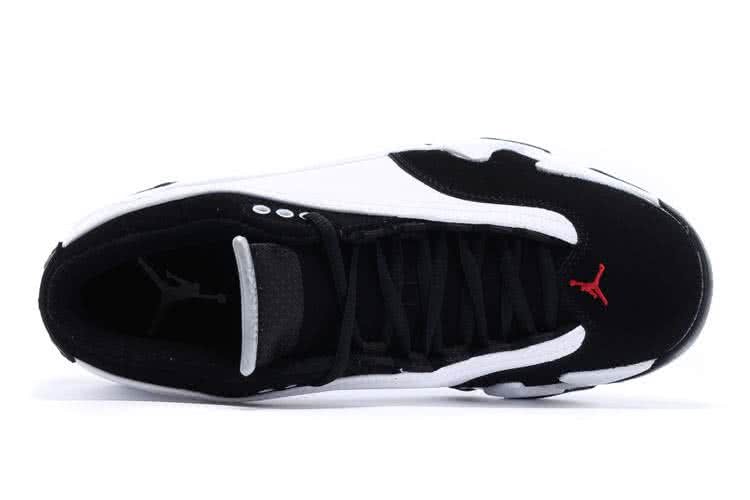 Air Jordan 14 White And Black Men 6