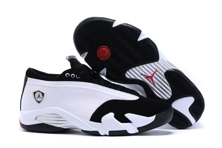 Air Jordan 14 White And Black Men 1