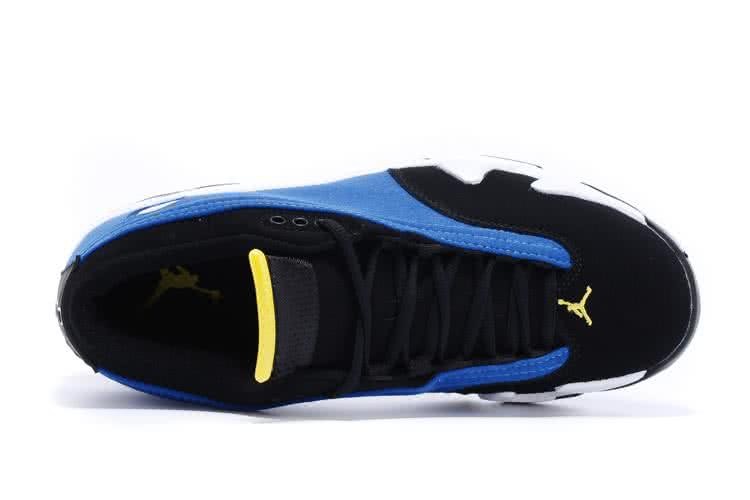 Air Jordan 14 Black And Blue Women 6