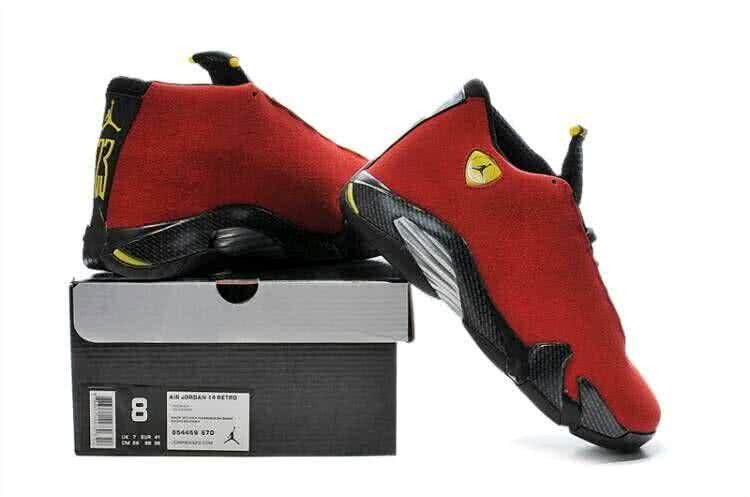 Air Jordan 14 Red Men 4