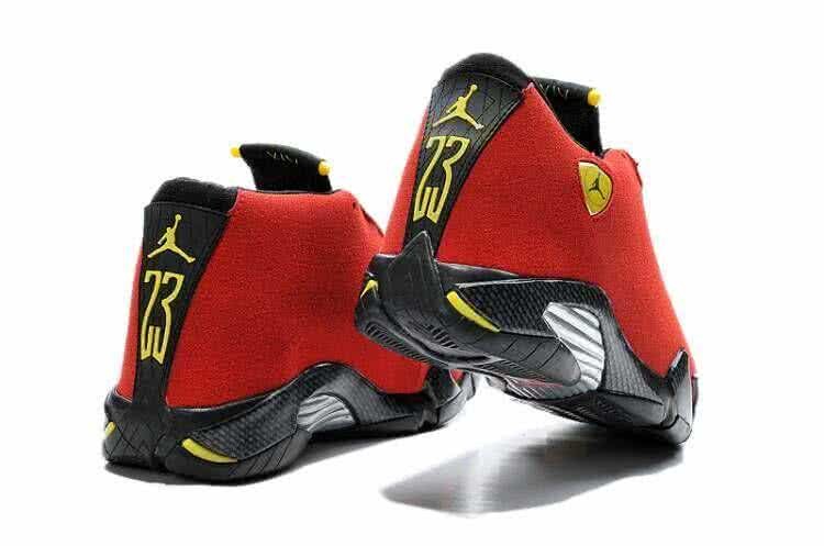 Air Jordan 14 Red Men 3