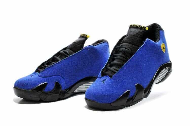 Air Jordan 14 Blue Men 4