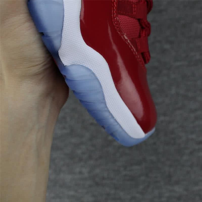 Air Jordan 11 Red Upper And White Sole Men And Women 6