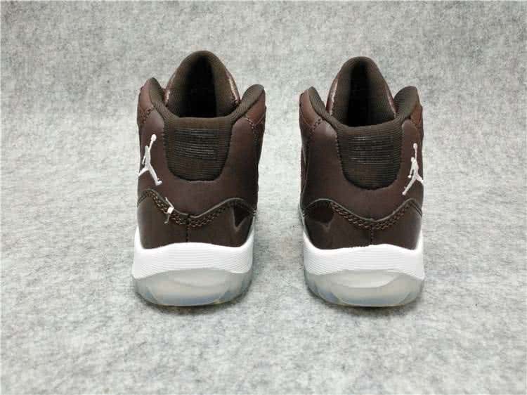 Air Jordan 11 Kids Brown Upper 2