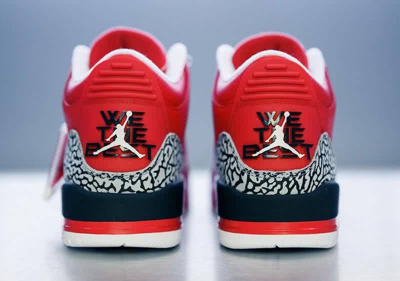 Air Jordan 3 Shoes Red Men 2