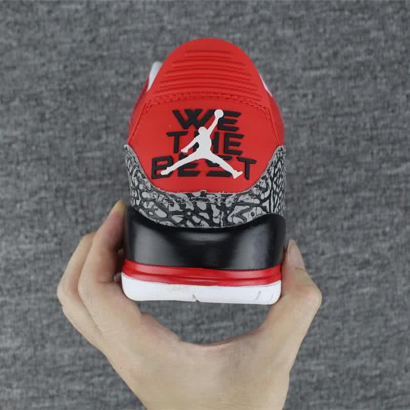Air Jordan 3 Shoes Red Men 8
