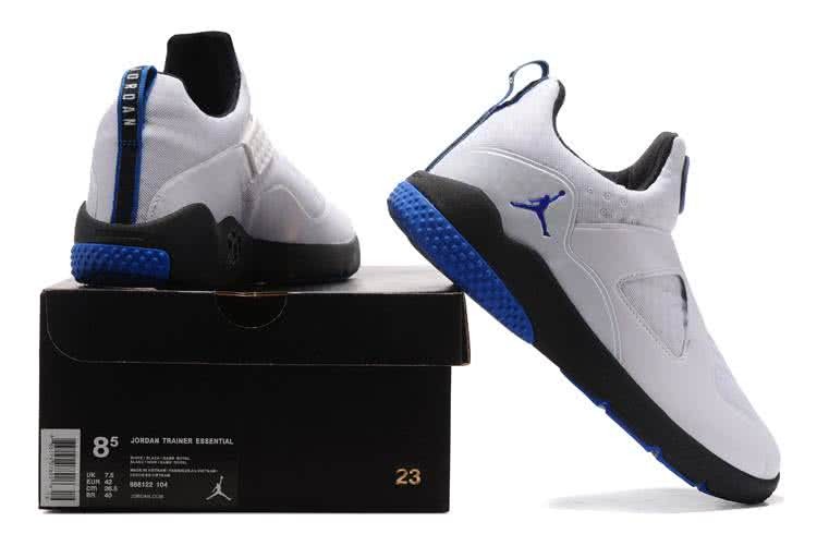 Air Jordan 8 Blue And White Men 3