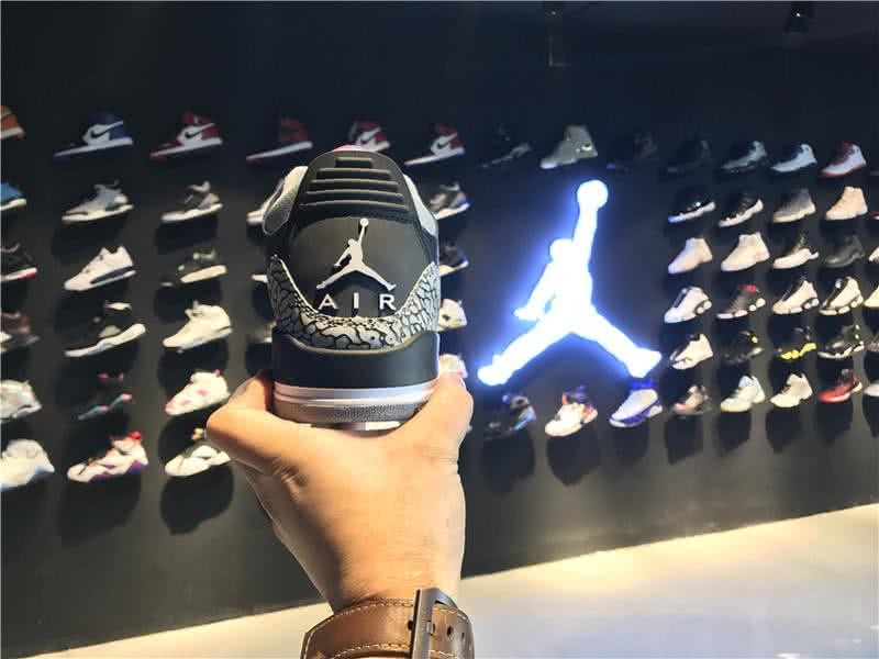 Air Jordan 3 Retro Black Cement Black Men 3