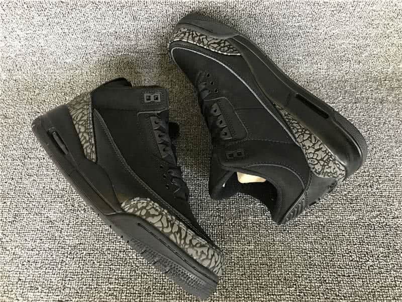 Air Jordan 3 Shoes Black And Grey Men 7
