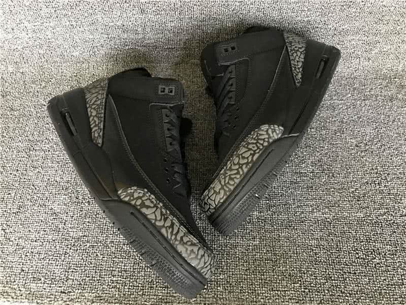 Air Jordan 3 Shoes Black And Grey Men 8