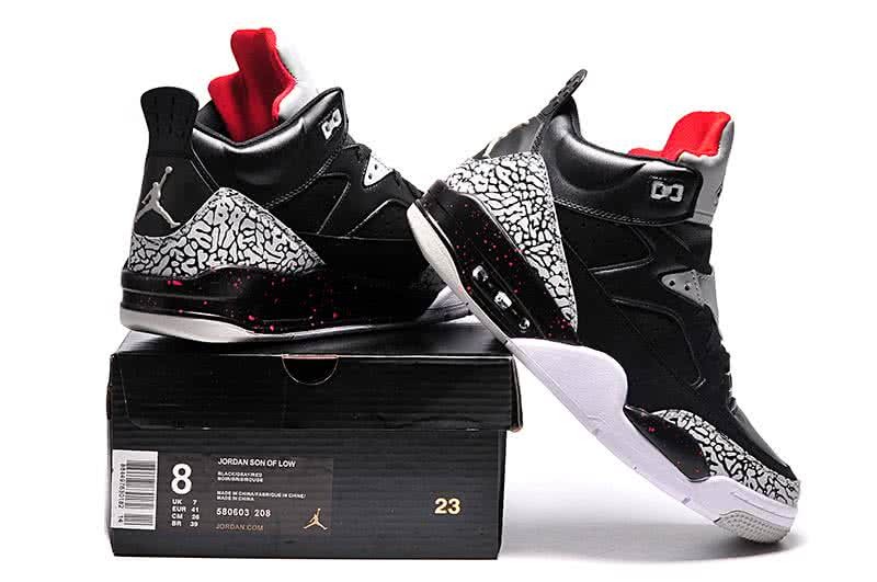 Air Jordan 3 Shoes Black And Grey Men 5