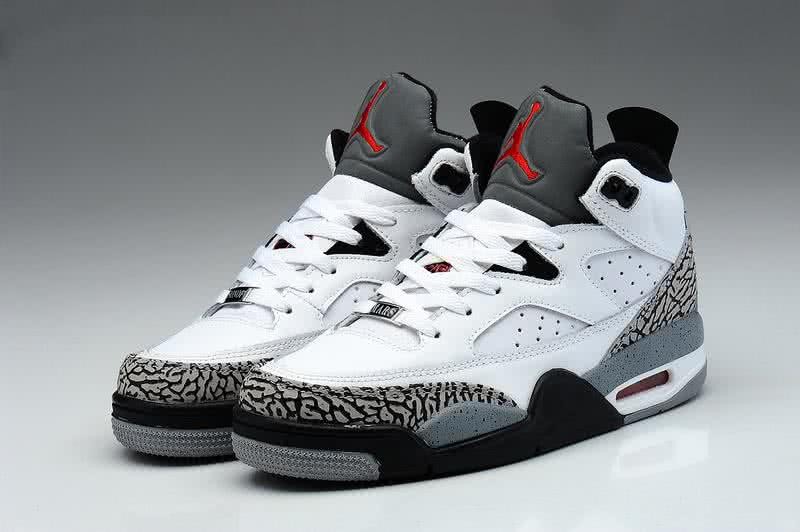 Air Jordan 3 Shoes White And Grey Men 1