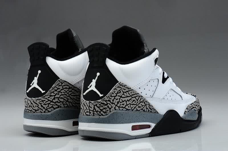 Air Jordan 3 Shoes White And Grey Men 3