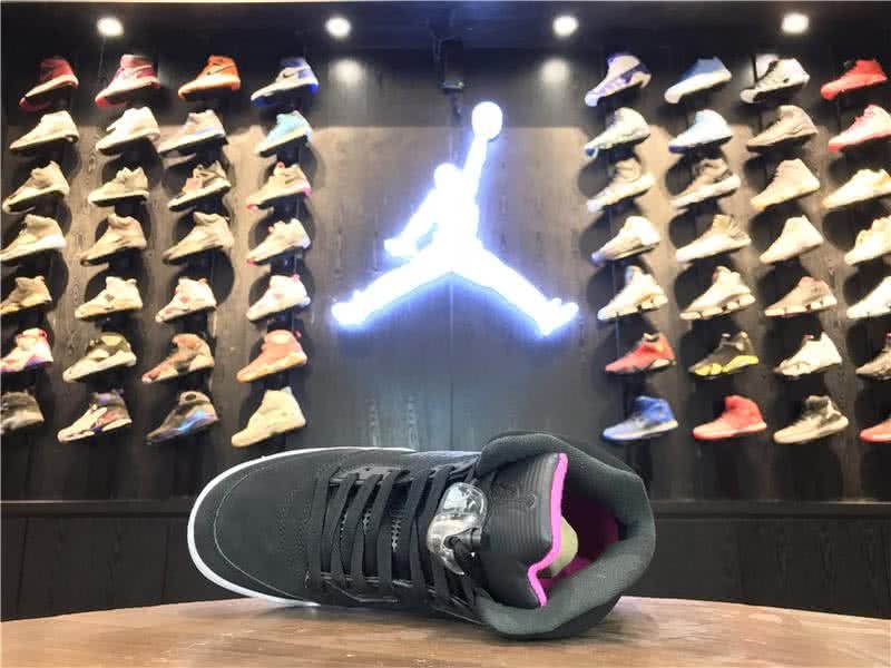 Air Jordan 5 GS Deadly Pink And Black Women 3