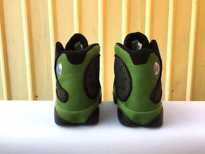 Air Jordan 13 Black And Green Men 2
