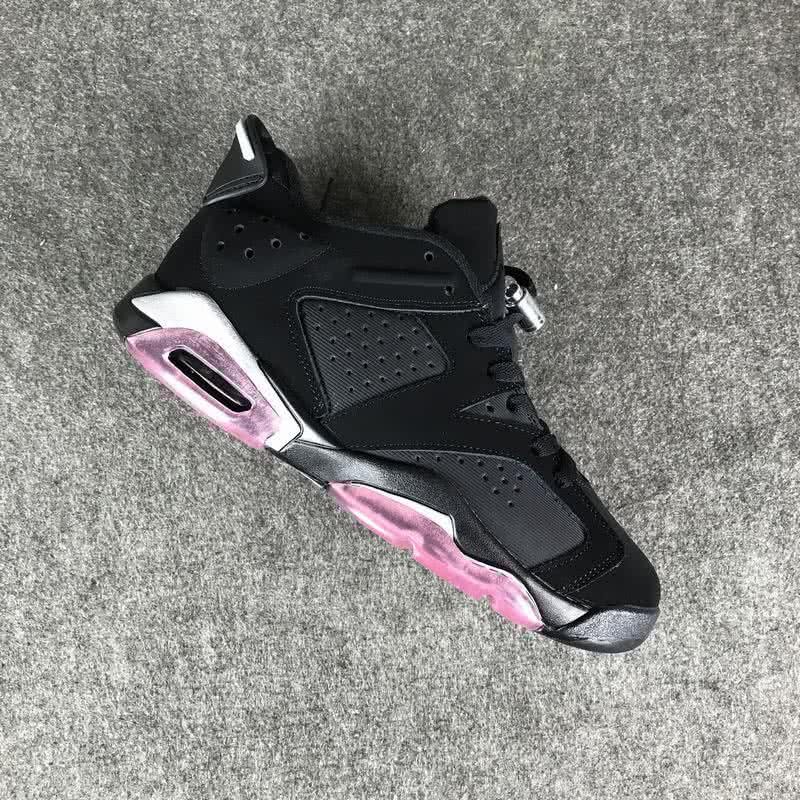 Air Jordan 6 Low GG Sun Blush Black And Pink Women/Men 4