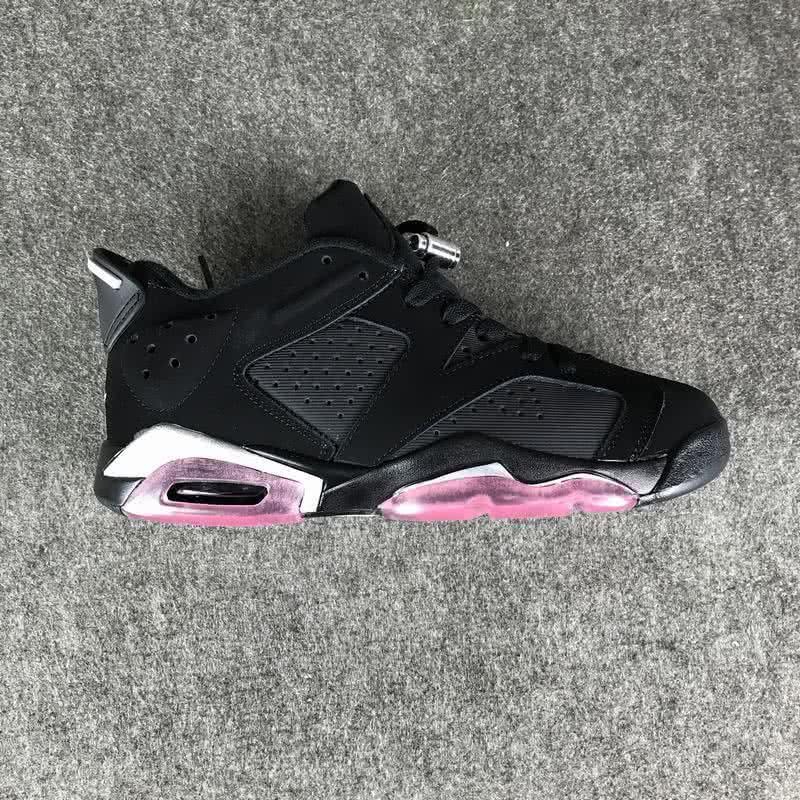 Air Jordan 6 Low GG Sun Blush Black And Pink Women/Men 8