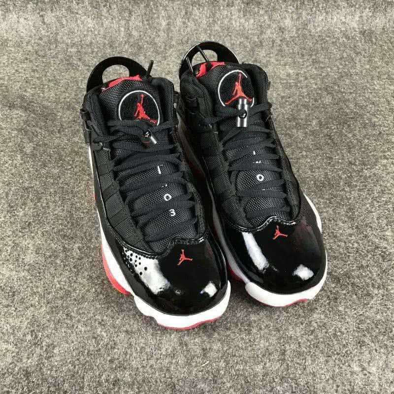 Air Jordan 13 Black Upper White And Red Sole Women 1