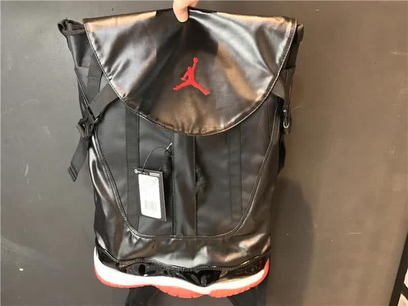 Air Jordan 11 Backpack Black And Silver 1