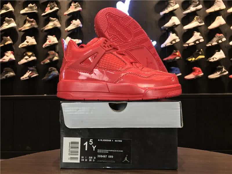 Air Jordan 4 Red Children 1