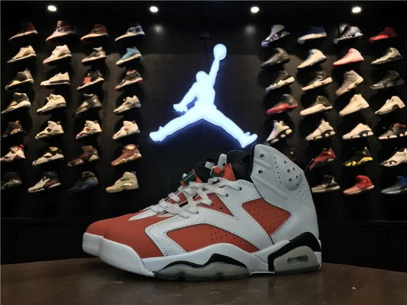 Air Jordan 6 Gatorade White And Orange Men 5